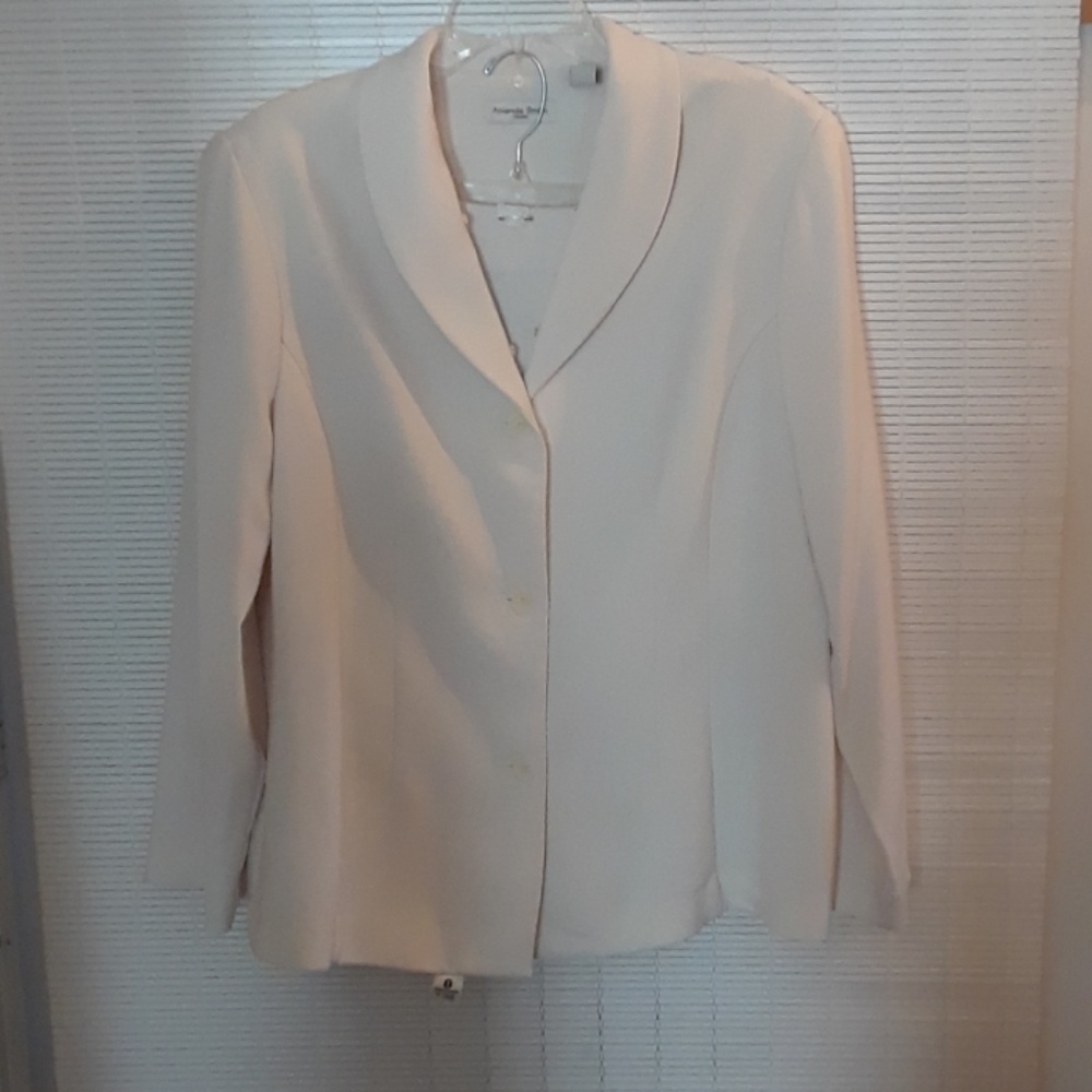 A skirt suit